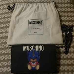Moschino Transformer Teddy Shoulder Bag